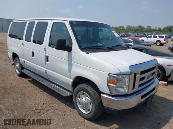 2012 Ford Econoline Passenger XL with VIN 1FBNE3BL9CDA32236, listed as a IAAI auction lot 42484447 with 146,983 mi miles and . Bid and sale history available at DreamBid. Image 1.