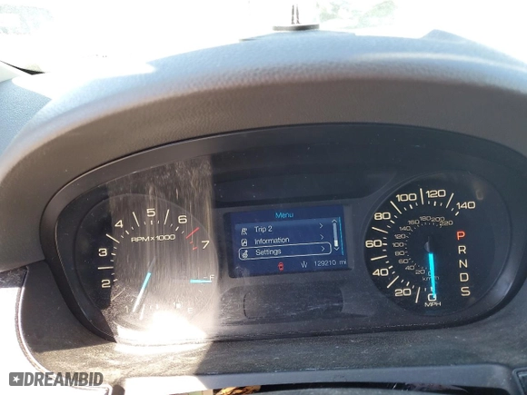 2014 Ford Edge SE with VIN 2FMDK3GC7EBA86261, listed as a Copart auction lot 50765005 with 129,210 mi miles and Salvage Title. Bid and sale history available at carsss.com. Image 9.