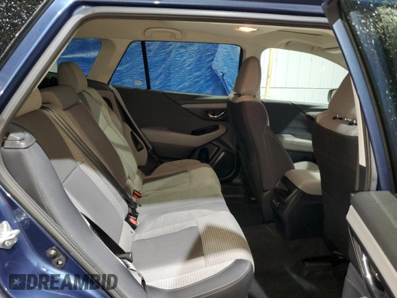 2021 Subaru Outback Premium with VIN 4S4BTAFC4M3229921, listed as a Copart auction lot 57970195 with 58,617 mi miles and Salvage title. Bid and sale history available at DreamBid. Image 11.