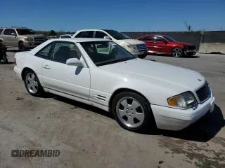1999 Mercedes-Benz SL-Class with VIN WDBFA68F2XF179425, listed as a Copart auction lot 48939955 with 117,379 mi miles and Salvage Title. Bid and sale history available at carsss.com. Image 4.