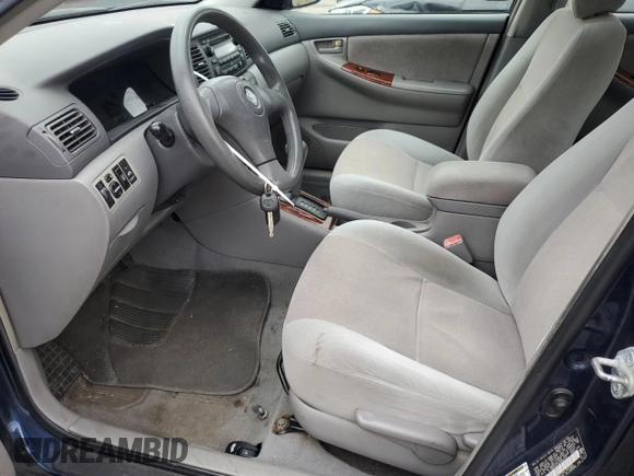 2008 Toyota Corolla CE with VIN 2T1BR32E38C880797, listed as a Copart auction lot 53480615 with 199,020 mi miles and Clean Title. Bid and sale history available at DreamBid. Image 7.