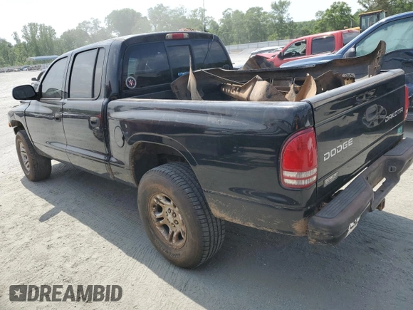 2003 Dodge Dakota z VIN 1D7HG38Z13S220152, wystawiony jako Copart lot #54314515 z przebiegiem Nie podano mil oraz Szkoda całkowita • Salvage title. Historia ofert i sprzedaży dostępna na DreamBid. Obrazek 2.