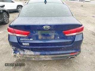 2018 Kia Optima LX with VIN 5XXGT4L33JG211888, listed as a IAAI auction lot 41198586 with 130,000 mi miles. Bid and sale history available at carsss.com. Image 17.