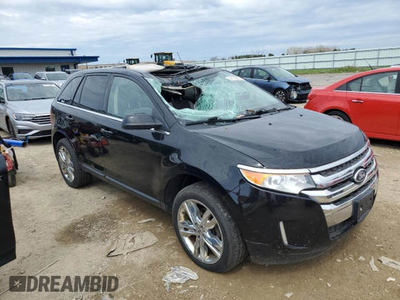 2012 Ford Edge Limited with VIN 2FMDK4KC4CBA26609, listed as a Copart auction lot 54130295 with 153,477 mi miles and Clean Title. Bid and sale history available at carsss.com. Image 4.