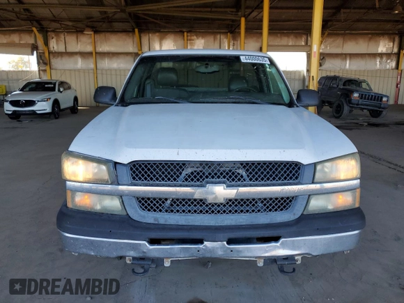 2004 Chevrolet Silverado 1500 Work Truck with VIN 1GCEC14X54Z180183, listed as a Copart auction lot 44000635 with 0 mi miles and Salvage Title. Bid and sale history available at carsss.com. Image 5.