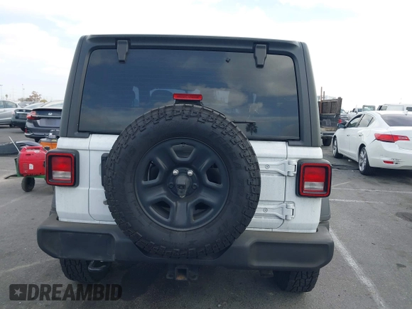 2018 Jeep Wrangler Sport S with VIN 1C4GJXAG0JW173936, listed as a IAAI auction lot 41070756 with Not Provided miles and . Bid and sale history available at DreamBid. Image 15.