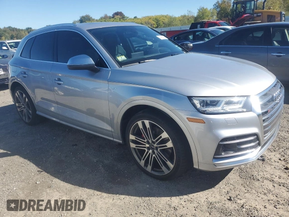 2018 Audi SQ5 Prestige with VIN WA1C4AFY9J2148135, listed as a Copart auction lot 74300274 with 40,290 mi miles and Salvage Title. Bid and sale history available at DreamBid. Image 4.