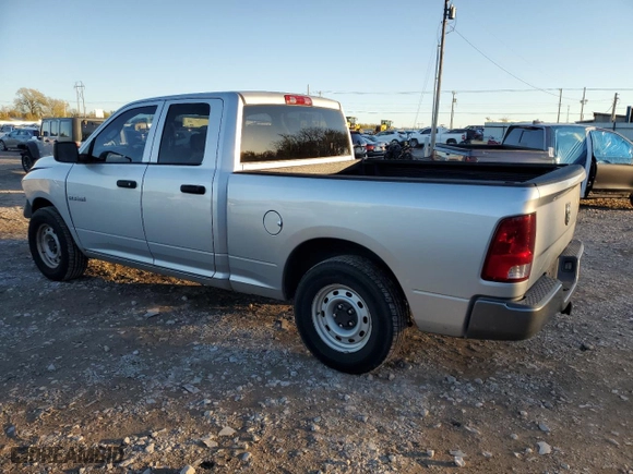 2010 Dodge Ram 1500 ST with VIN 1D7RB1GK0AS247707, listed as a Copart auction lot 81312654 with 128,688 mi miles and Clean Title. Bid and sale history available at carsss.com. Image 2.