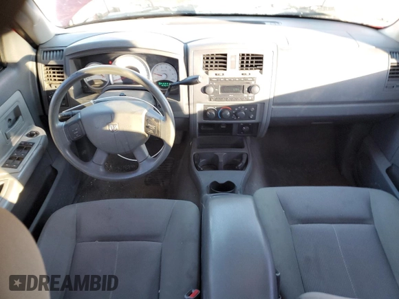 2006 Dodge Dakota SLT with VIN 1D7HW48K86S664984, listed as a Copart auction lot 88958465 with 127,611 mi miles and Salvage Title. Bid and sale history available at carsss.com. Image 8.