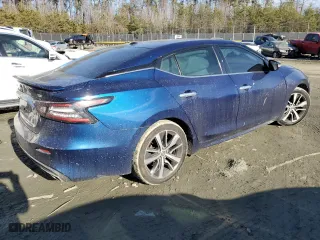 2019 Nissan Maxima SV with VIN 1N4AA6AV7KC371016, listed as a Copart auction lot 42823315 with 109,733 mi miles and Salvage Title. Bid and sale history available at carsss.com. Image 3.