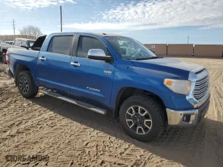 2017 Toyota Tundra 4WD Limited with VIN 5TFHW5F12HX603467, listed as a Copart auction lot 46814285 with 191,785 mi miles and Salvage Title. Bid and sale history available at carsss.com. Image 4.
