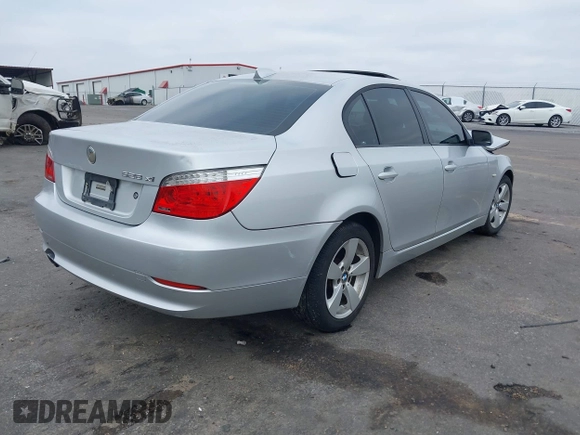 2008 BMW 5 Series 528xi with VIN WBANV13528CZ55118, listed as a IAAI auction lot 40942534 with 128,290 mi miles and . Bid and sale history available at DreamBid. Image 4.