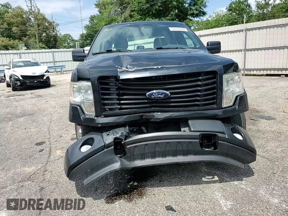 2014 Ford F-150 XL with VIN 1FTFW1EF4EFA38279, listed as a Copart auction lot 53785024 with 162,474 mi miles and Salvage title. Bid and sale history available at DreamBid. Image 11.