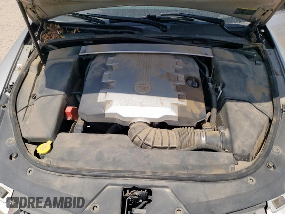 2008 Cadillac CTS RWD with VIN 1G6DF577180156692, listed as a Copart auction lot 57950645 with 221,679 mi miles and Salvage title. Bid and sale history available at DreamBid. Image 11.