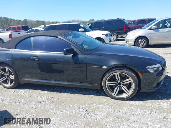 2008 BMW 6 Series 650i with VIN WBAEB53558CX63336, listed as a IAAI auction lot 41780773 with 169,556 mi miles. Bid and sale history available at carsss.com. Image 13.