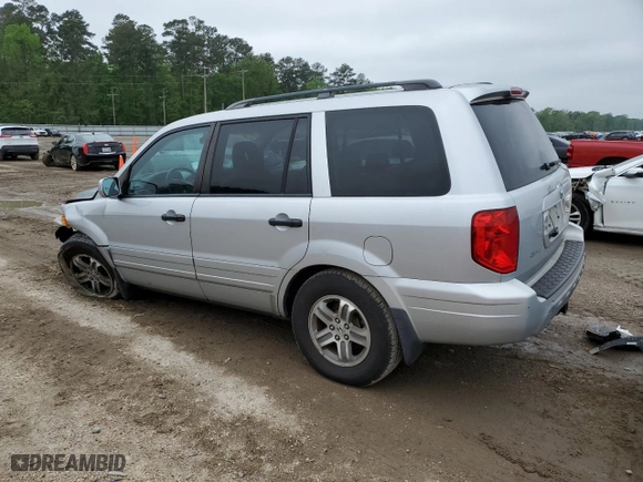 2004 Honda Pilot EX with VIN 2HKYF18564H609898, listed as a Copart auction lot 51265105 with 205,637 mi miles and Salvage Title. Bid and sale history available at carsss.com. Image 2.