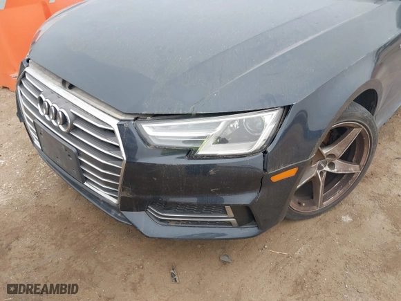 2017 Audi A4 Season of Audi ultra Premium with VIN WAUKMAF4XHN055287, listed as a IAAI auction lot 41539840 with 84,084 mi miles. Bid and sale history available at carsss.com. Image 6.