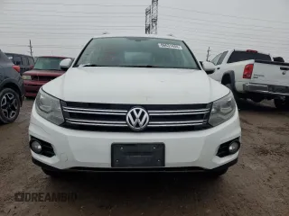 2016 Volkswagen Tiguan R-Line with VIN WVGBV7AX1GW543312, listed as a Copart auction lot 86631444 with 78,335 mi miles and Salvage Title. Bid and sale history available at DreamBid. Image 5.