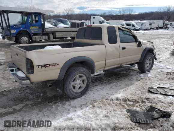 2003 Toyota Tacoma with VIN 5TEWN72N13Z186908, listed as a Copart auction lot 88140875 with 189,979 mi miles and Salvage Title. Bid and sale history available at carsss.com. Image 3.