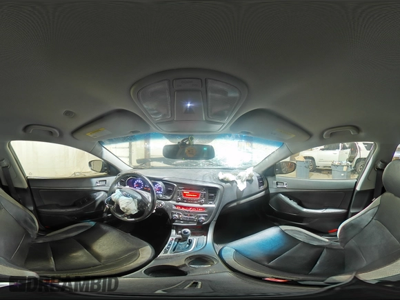 2013 Kia Optima SX with VIN 5XXGR4A63DG090568, listed as a Copart auction lot 59303545 with 239,651 mi miles and Salvage title. Bid and sale history available at DreamBid. Image 15.