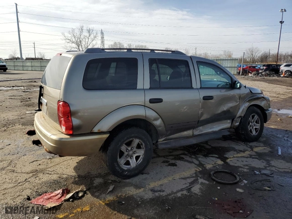 2006 Dodge Durango SLT with VIN 1D4HD48N06F187408, listed as a Copart auction lot 51671385 with 243,019 mi miles and Salvage Title. Bid and sale history available at carsss.com. Image 3.