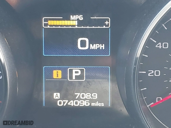 2016 Subaru Outback 2.5i with VIN 4S4BSAAC9G3321136, listed as a IAAI auction lot 41635995 with 74,096 mi miles. Bid and sale history available at carsss.com. Image 16.
