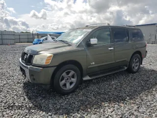 2005 Nissan Armada LE z VIN 5N1AA08A95N701477, wystawiony jako Copart lot #59525805 z przebiegiem 194 244 mil mil oraz Szkoda całkowita • Salvage title. Historia ofert i sprzedaży dostępna na DreamBid. Obrazek 1.