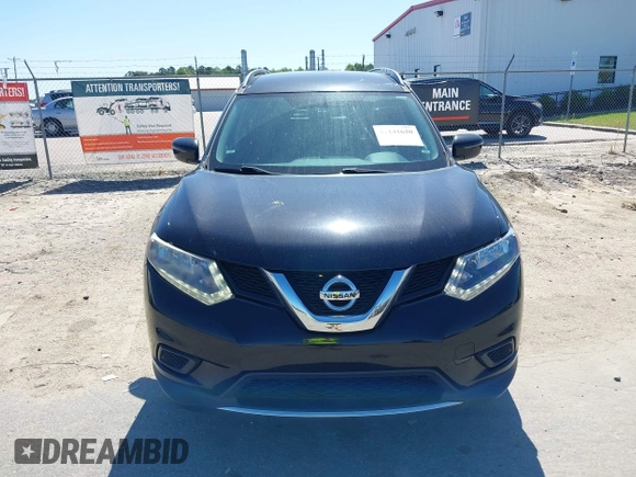 2016 Nissan Rogue SV with VIN 5N1AT2MT6GC829137, listed as a IAAI auction lot 42141620 with 143,279 mi miles. Bid and sale history available at carsss.com. Image 6.