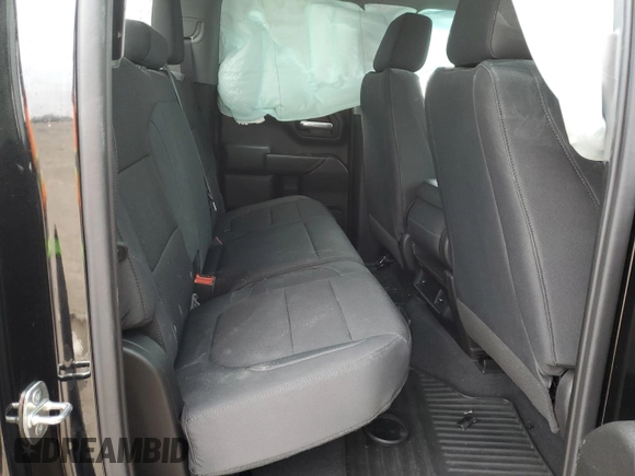 2019 Chevrolet Silverado 1500 Custom with VIN 1GCRYBEH3KZ370058, listed as a Copart auction lot 47594675 with 33,766 mi miles and Clean Title. Bid and sale history available at DreamBid. Image 10.