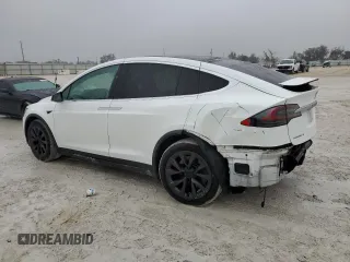 2017 Tesla Model X 90D z VIN 5YJXCBE22HF076134, wystawiony jako Copart lot #41828555 z przebiegiem 214 443 mil mil oraz Szkody całkowita. Historia ofert i sprzedaży dostępna na DreamBid. Obrazek 2.