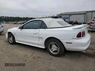1998 Ford Mustang with VIN 1FAFP4442WF180149, listed as a Copart auction lot 51080475 with 103,736 mi miles and Salvage Title. Bid and sale history available at carsss.com. Image 2.