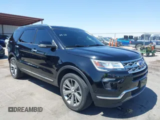 2018 Ford Explorer Limited with VIN 1FM5K8FHXJGB43618, listed as a IAAI auction lot 40313160 with 43,217 mi miles and . Bid and sale history available at carsss.com. Image 1.