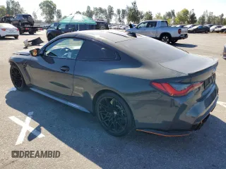 2021 BMW M4 Competition with VIN WBS33AZ07MCG72568, listed as a Copart auction lot 61285354 with 65,120 mi miles and Salvage Title. Bid and sale history available at carsss.com. Image 2.