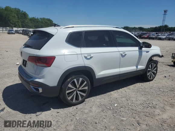 2022 Volkswagen Taos SE z VIN 3VVRX7B28NM063198, wystawiony jako Copart lot #56203605 z przebiegiem 35 220 mil mil oraz Szkoda całkowita • Salvage title. Historia ofert i sprzedaży dostępna na DreamBid. Obrazek 3.