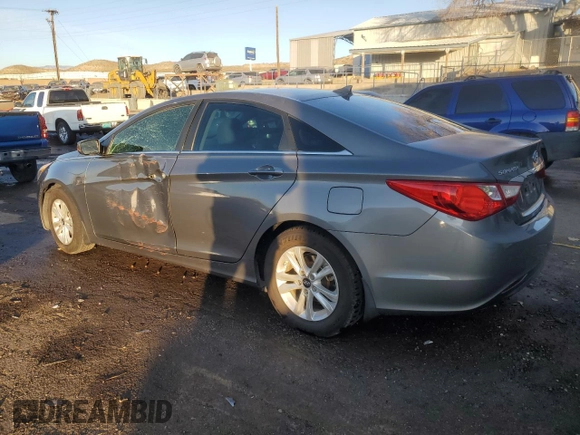 2013 Hyundai Sonata GLS with VIN 5NPEB4AC3DH656167, listed as a Copart auction lot 81725704 with Not Provided miles and Non Repairable. Bid and sale history available at carsss.com. Image 2.