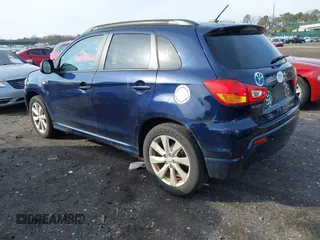 2012 Mitsubishi Outlander Sport SE with VIN JA4AR4AU9CZ003797, listed as a IAAI auction lot 41492371 with 45,225 mi miles. Bid and sale history available at carsss.com. Image 3.