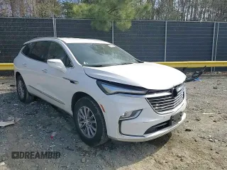 2022 Buick Enclave Essence with VIN 5GAERBKWXNJ108220, listed as a Copart auction lot 48430925 with 63,633 mi miles and Salvage Title. Bid and sale history available at carsss.com. Image 12.