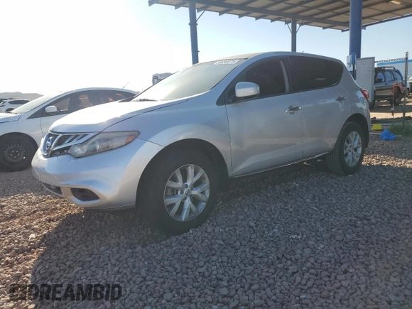 2012 Nissan Murano S with VIN JN8AZ1MU3CW107188, listed as a Copart auction lot 50656075 with 120,583 mi miles and Salvage Title. Bid and sale history available at carsss.com. Image 1.