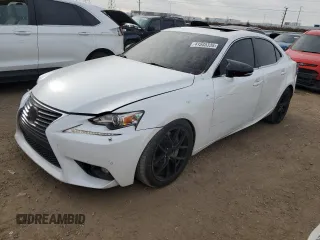 2015 Lexus IS 350 with VIN JTHCE1D24F5007057, listed as a Copart auction lot 41545335 with 73,871 mi miles and Salvage Title. Bid and sale history available at carsss.com. Image 1.