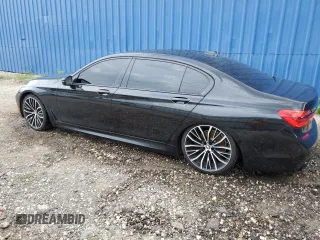 2019 BMW 7 Series 740i with VIN WBA7E2C57KB217455, listed as a Copart auction lot 69580773 with 74,717 mi miles and . Bid and sale history available at DreamBid. Image 2.