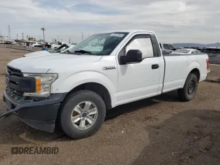 2018 Ford F-150 XL with VIN 1FTMF1CB1JKC72470, listed as a Copart auction lot 46689225 with 129,364 mi miles and Clean Title. Bid and sale history available at carsss.com. Image 1.
