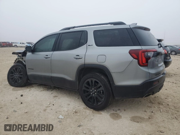 2023 GMC Acadia SLT with VIN 1GKKNMLS5PZ236359, listed as a Copart auction lot 43765185 with 20,388 mi miles and Salvage Title. Bid and sale history available at DreamBid. Image 2.
