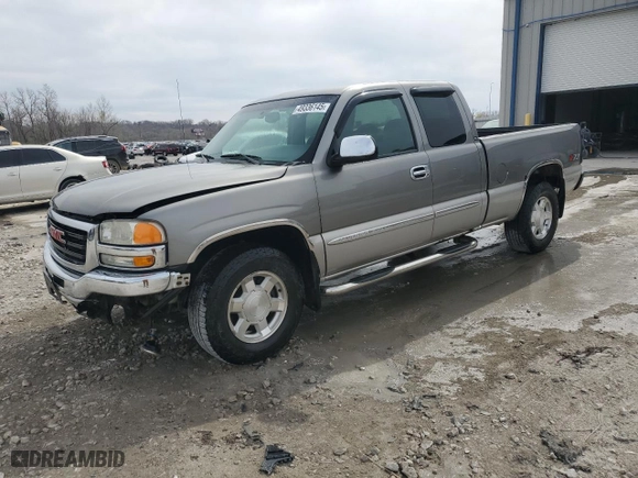 2006 GMC Sierra 1500 SLE1 with VIN 1GTEK19B06Z192941, listed as a Copart auction lot 49336145 with 186,193 mi miles and Salvage Title. Bid and sale history available at carsss.com. Image 1.