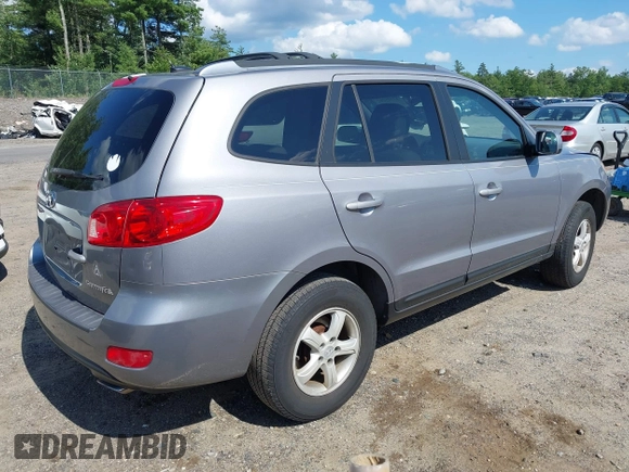 2007 Hyundai Santa Fe GLS with VIN 5NMSG13D67H120906, listed as a IAAI auction lot 42595287 with 153,951 mi miles and . Bid and sale history available at DreamBid. Image 4.