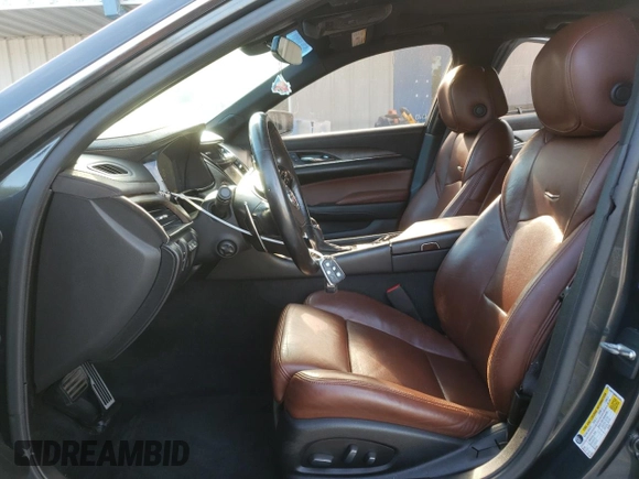 2014 Cadillac CTS Vsport Premium RWD z VIN 1G6AV5S80E0171279, wystawiony jako Copart lot #63759434 z przebiegiem 129 154 mil mil oraz Szkody całkowita. Historia ofert i sprzedaży dostępna na DreamBid. Obrazek 7.