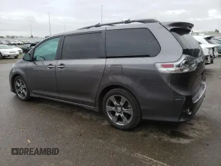 2017 Toyota Sienna SE with VIN 5TDXZ3DC9HS900561, listed as a Copart auction lot 51349315 with 69,205 mi miles and Salvage Title. Bid and sale history available at DreamBid. Image 2.