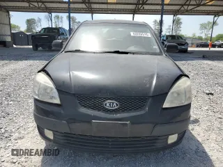 2008 Kia Rio LX with VIN KNADE163886415356, listed as a Copart auction lot 53208515 with 137,000 mi miles and Clean Title. Bid and sale history available at carsss.com. Image 5.