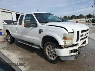 2008 Ford Super Duty F-250 SRW XL with VIN 1FTSX21558ED12145, listed as a Copart auction lot 45233525 with 366,544 mi miles and Salvage Title. Bid and sale history available at carsss.com. Image 4.
