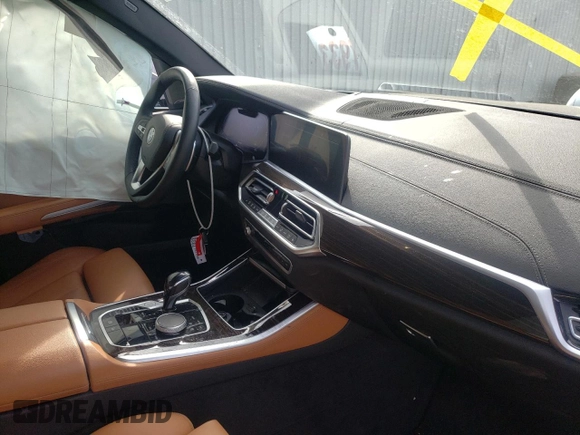 2021 BMW X5 xDrive40i with VIN 5UXCR6C0XM9F38757, listed as a Copart auction lot 46938813 with 0 mi miles. Bid and sale history available at carsss.com. Image 7.