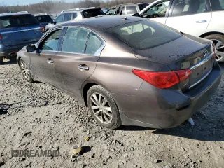 2017 Infiniti Q50 3.0t Premium with VIN JN1EV7ARXHM832546, listed as a Copart auction lot 42340335 with 117,408 mi miles and Salvage Title. Bid and sale history available at carsss.com. Image 2.